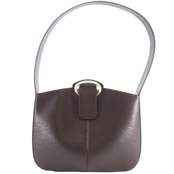 LOUIS VUITTON Brown Leather Shoulder Bag - Picture 1 of 16